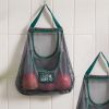 1pc/2pcs; Large Capacity Double Layer Hanging Mesh Storage Bag; Reusable Bags; Fruit And Vegetable Bags