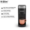 K-Slim Single-Serve K-Cup Pod Coffee Maker, Black