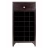 Ancona Modular Wine Cabinet with One Drawer & 24-Bottle