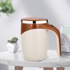 Self Stirring Mug Tea Coffee Electric Rechargeable Auto Mixing Cup Magnetic Stainless Steel Mug Coffee Cup For Office